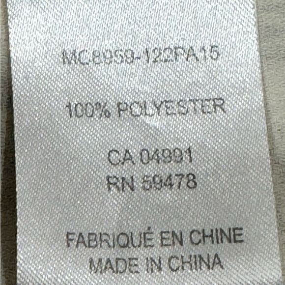 Dalia Ivory/Black Print Sleeveless Layered Tank Size XS - Picture 5 of 6